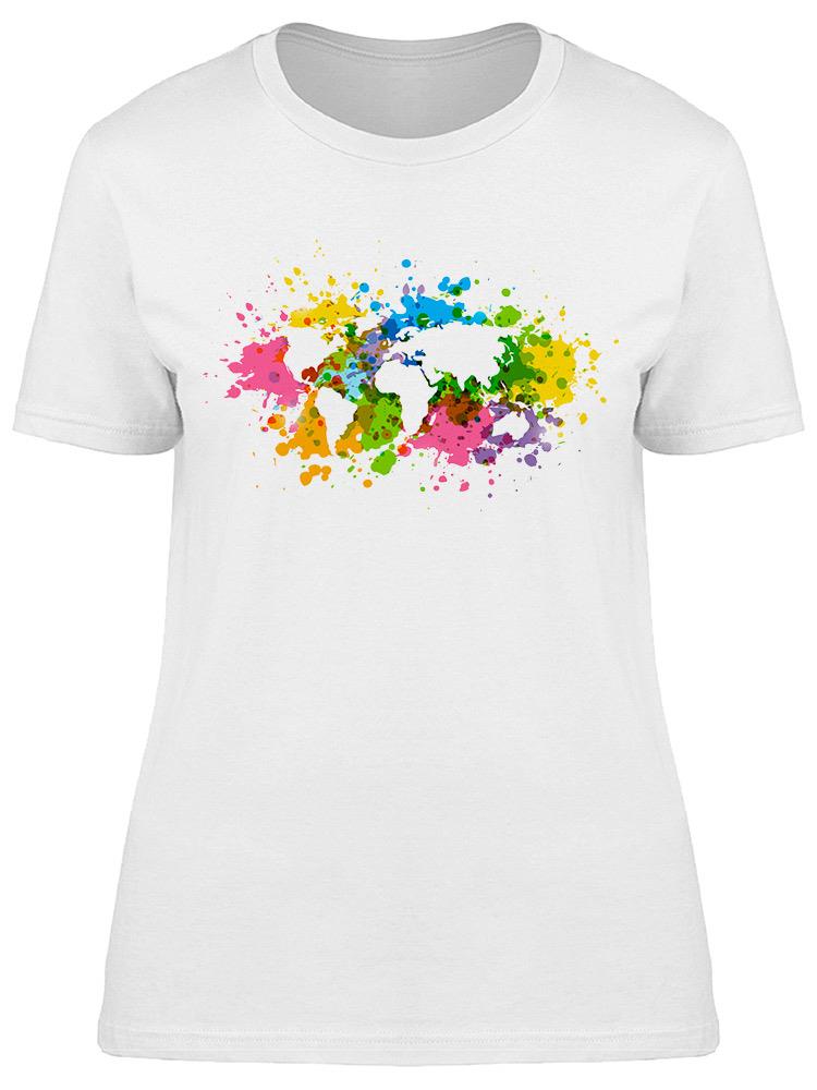Foto 2 pulgar | Playera Smartprintsink color Blanco para Mujer