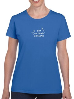 Foto 1 | Playera Smartprintsink color Azul para Mujer