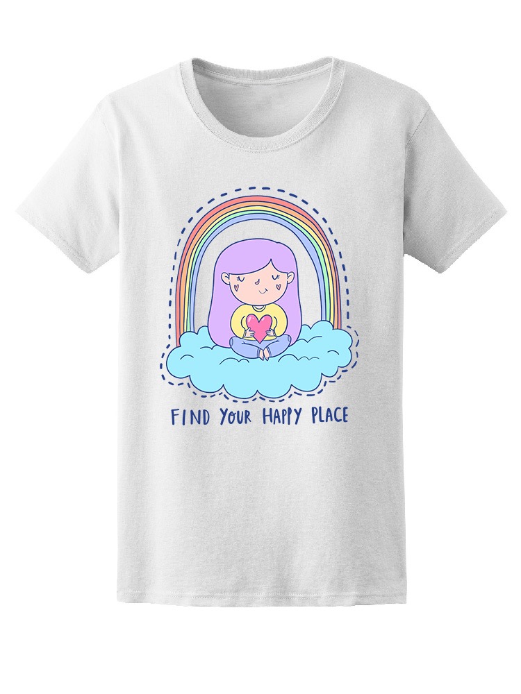 Foto 2 pulgar | Playera Smartprintsink color Blanco para Mujer