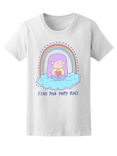 Foto 1 | Playera Smartprintsink color Blanco para Mujer