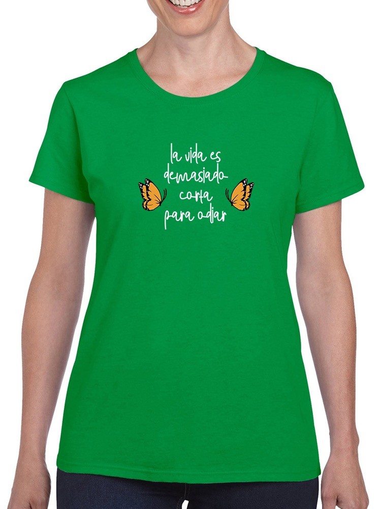 Foto 2 pulgar | Playera Smartprintsink color Verde para Mujer