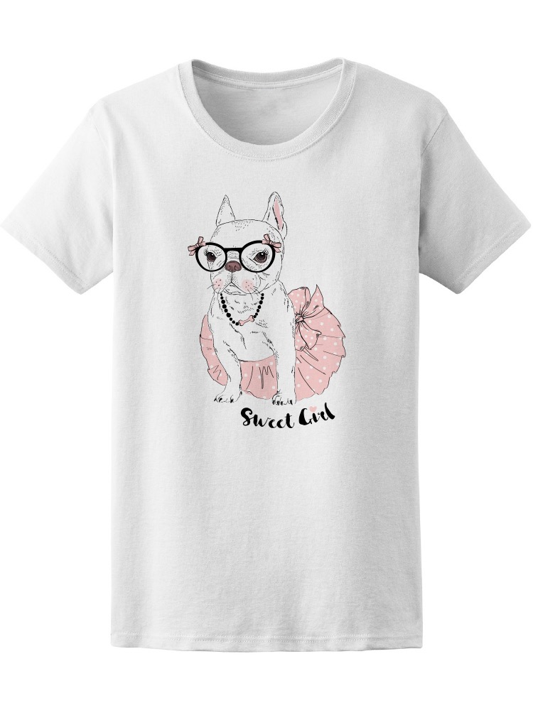 Foto 2 pulgar | Playera Smartprintsink color Blanco con Ilustración para Mujer