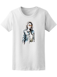 Foto 1 | Playera Smartprintsink color Blanco para Mujer