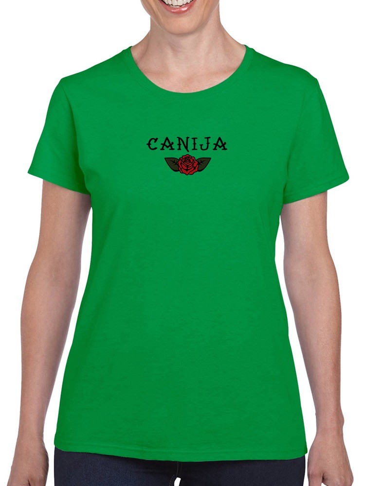 Foto 2 pulgar | Playera Smartprintsink color Verde para Mujer