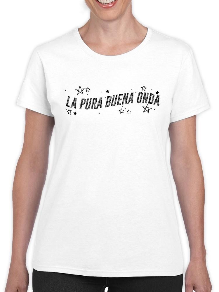 Foto 2 pulgar | Playera Smartprintsink La Pura Buena Onda para Mujer