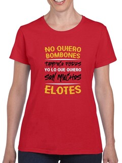 Foto 1 | Playera Smartprintsink color Rojo para Mujer