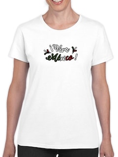 Foto 1 | Playera Smartprintsink color Blanco para Mujer