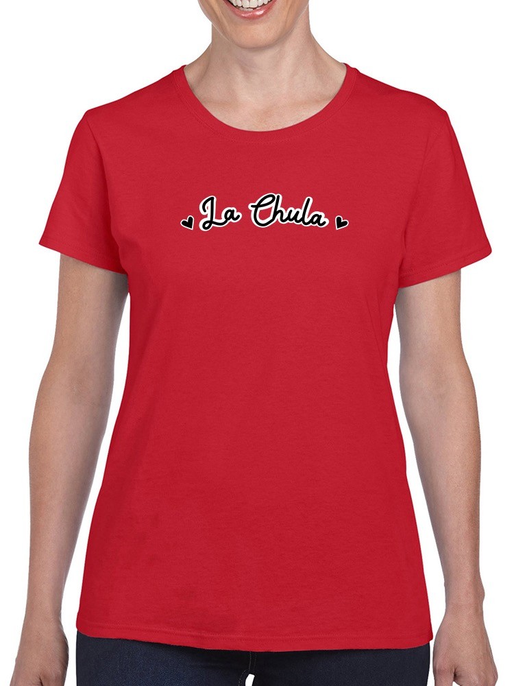 Foto 2 pulgar | Playera Smartprintsink color Rojo para Mujer