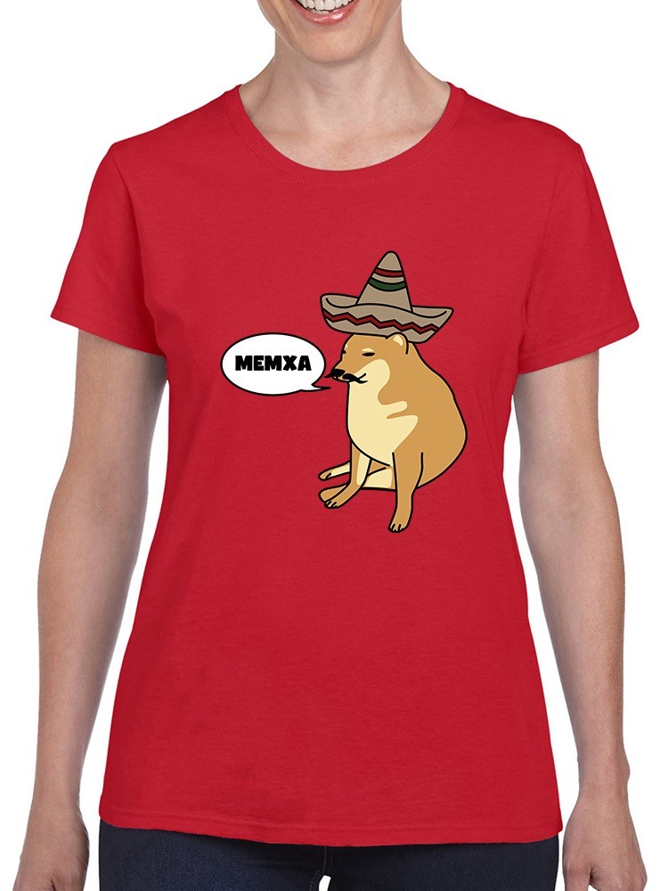 Playera Smartprintsink color Rojo para Mujer
