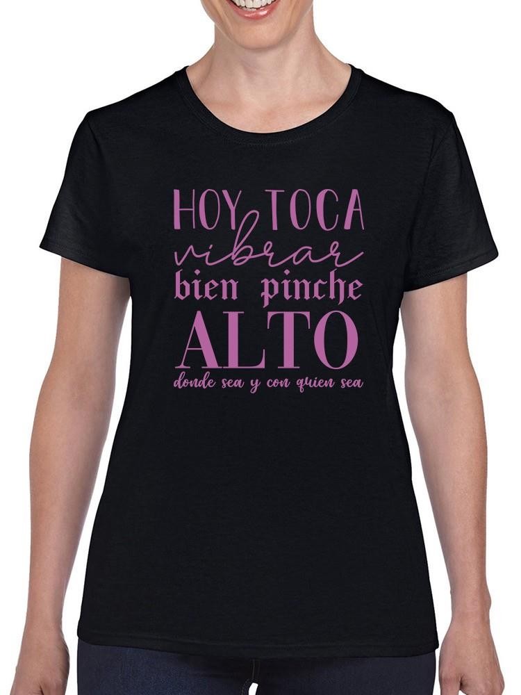 Foto 1 | Playera Smartprintsink color Negro para Mujer