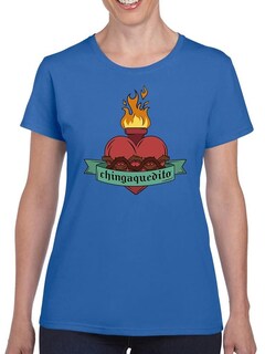 Foto 1 | Playera Smartprintsink color Azul para Mujer