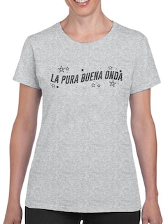 Foto 1 | Playera Smartprintsink La Pura Buena Onda para Mujer