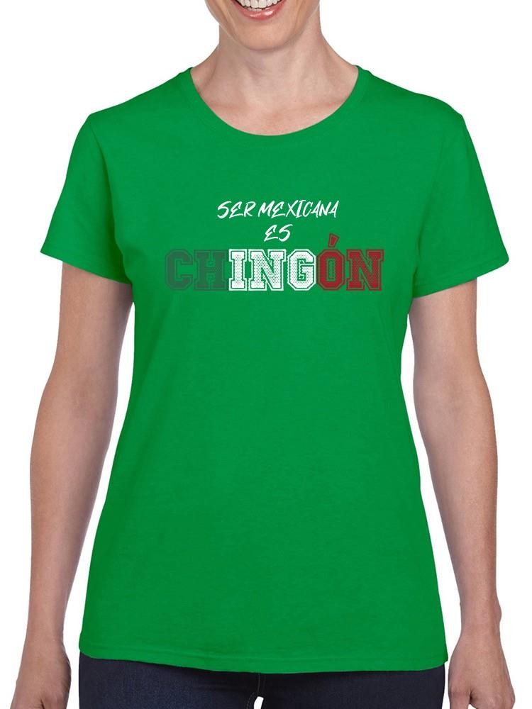 Foto 2 pulgar | Playera Smartprintsink color Verde para Mujer