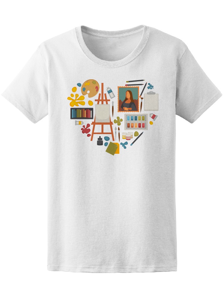 Foto 2 pulgar | Playera Smartprintsink color Blanco para Mujer
