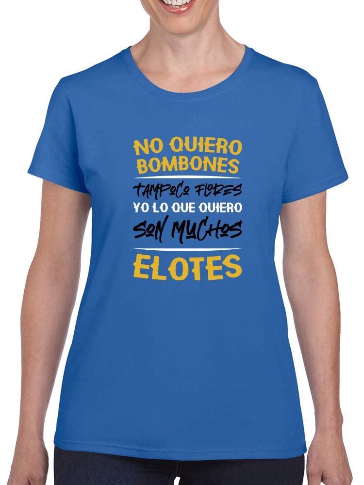 Foto 2 pulgar | Playera Smartprintsink color Azul para Mujer