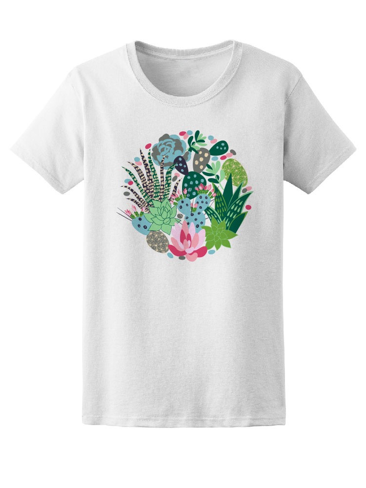 Foto 2 pulgar | Playera Smartprintsink color Blanco para Mujer