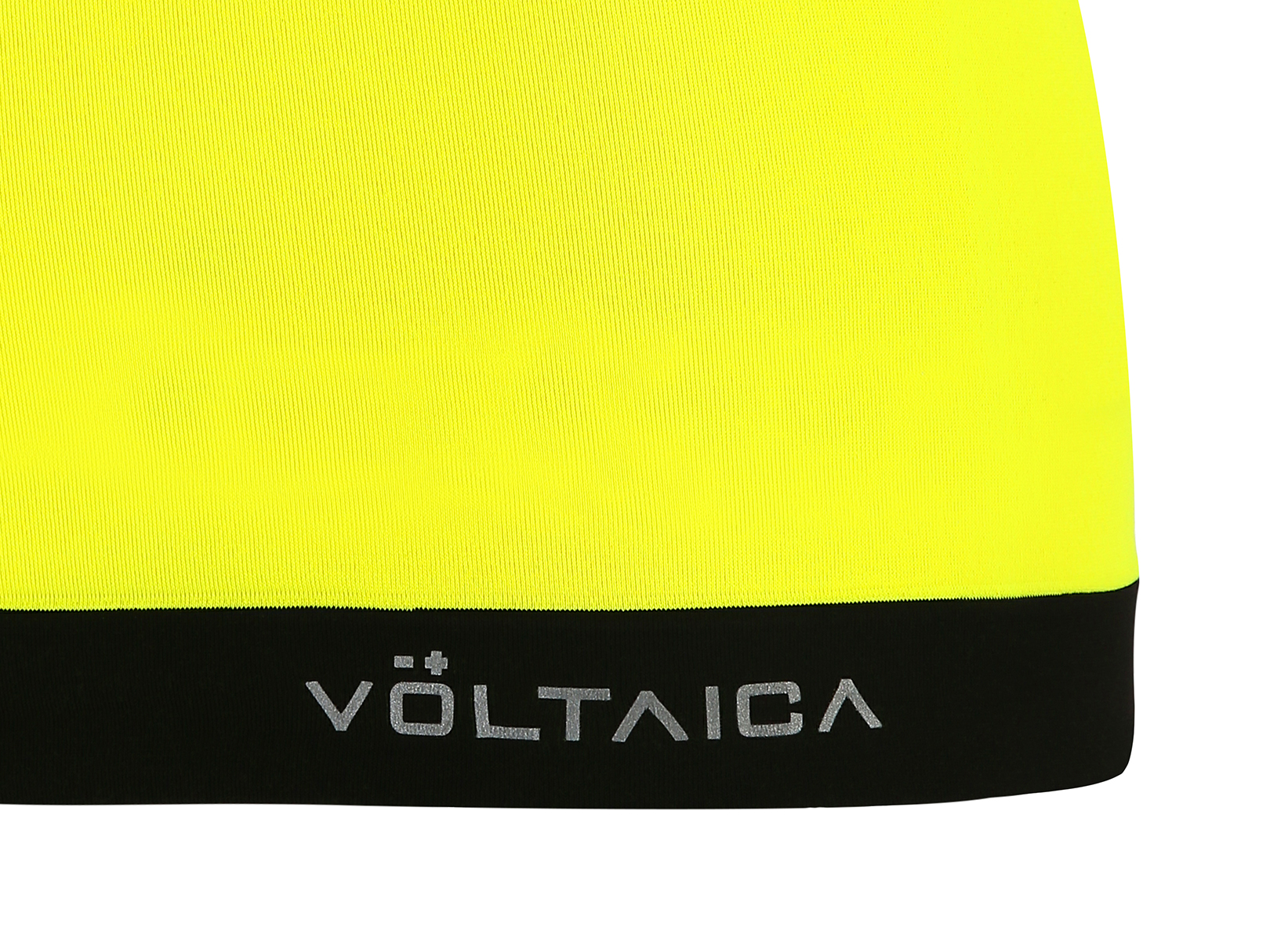 Foto 4 pulgar | Playera Deportiva Voltaica VD0069 color Amarillo para Mujer