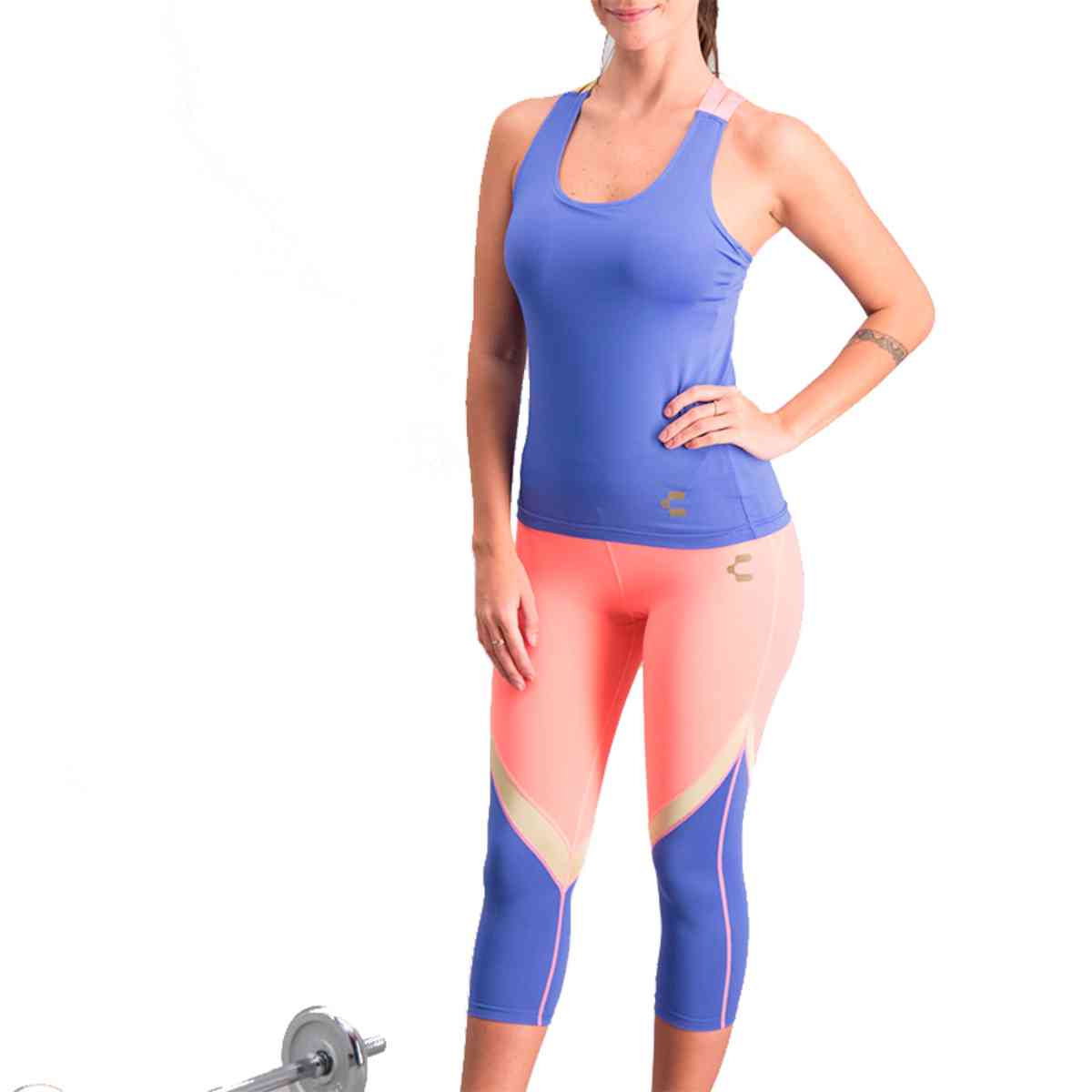 Foto 4 pulgar | Tank para Mujer Charly Púrpura