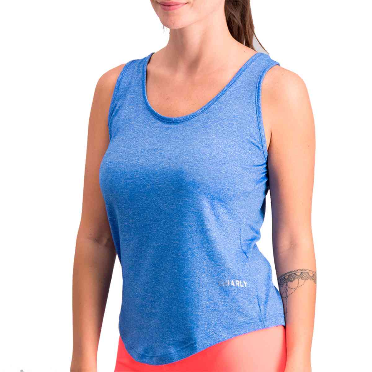 Top Deportivo Charly Azul para Mujer