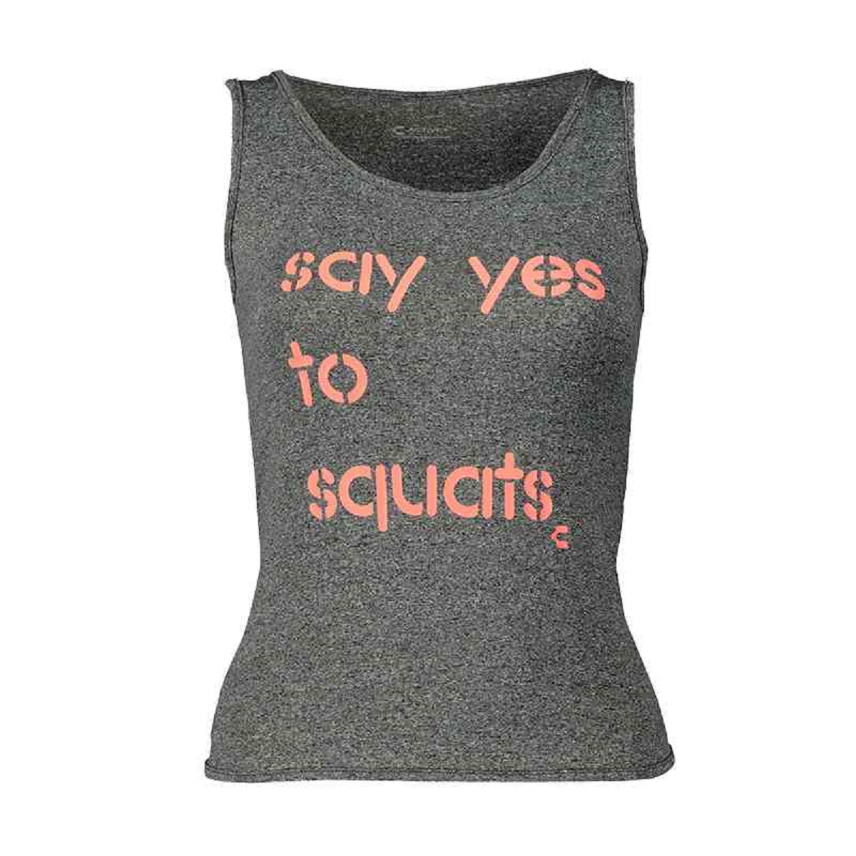 Top Deportivo Charly Gris para Mujer
