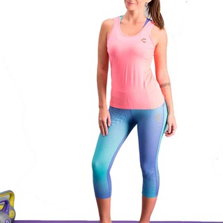 Foto 3 | Tank Charly Yoga Rosa para Mujer