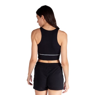Foto 2 | Top para Mujer Kappa Estampados color Negro