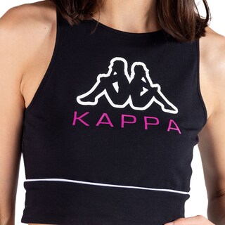 Foto 3 | Top para Mujer Kappa Estampados color Negro