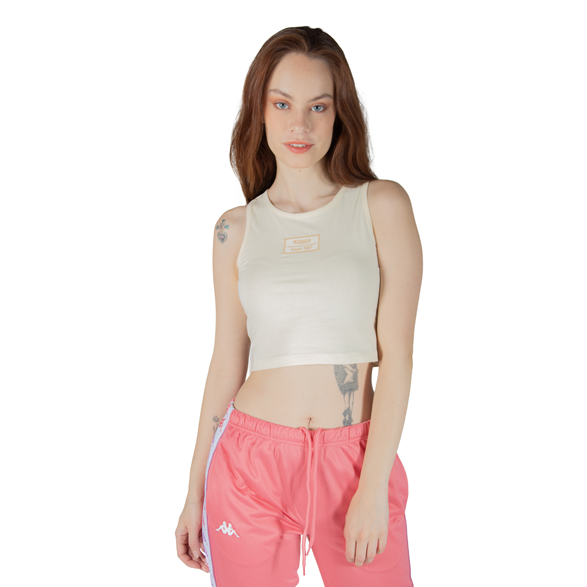 Foto 2 pulgar | Top Kappa Blanco Authentic Stew Organic para Mujer