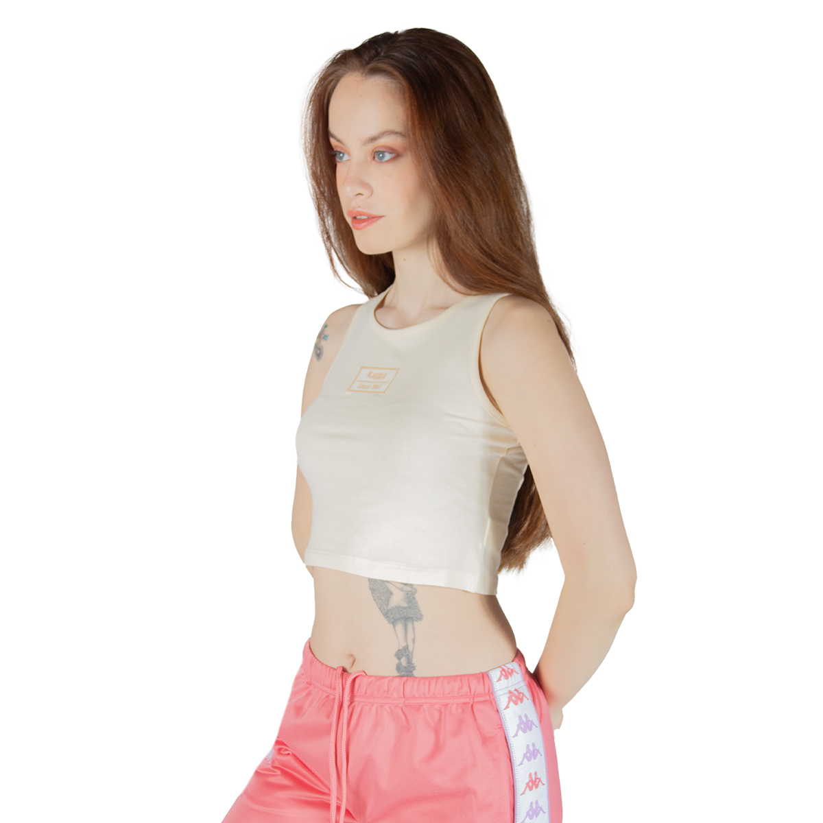 Foto 5 pulgar | Top Kappa Blanco Authentic Stew Organic para Mujer
