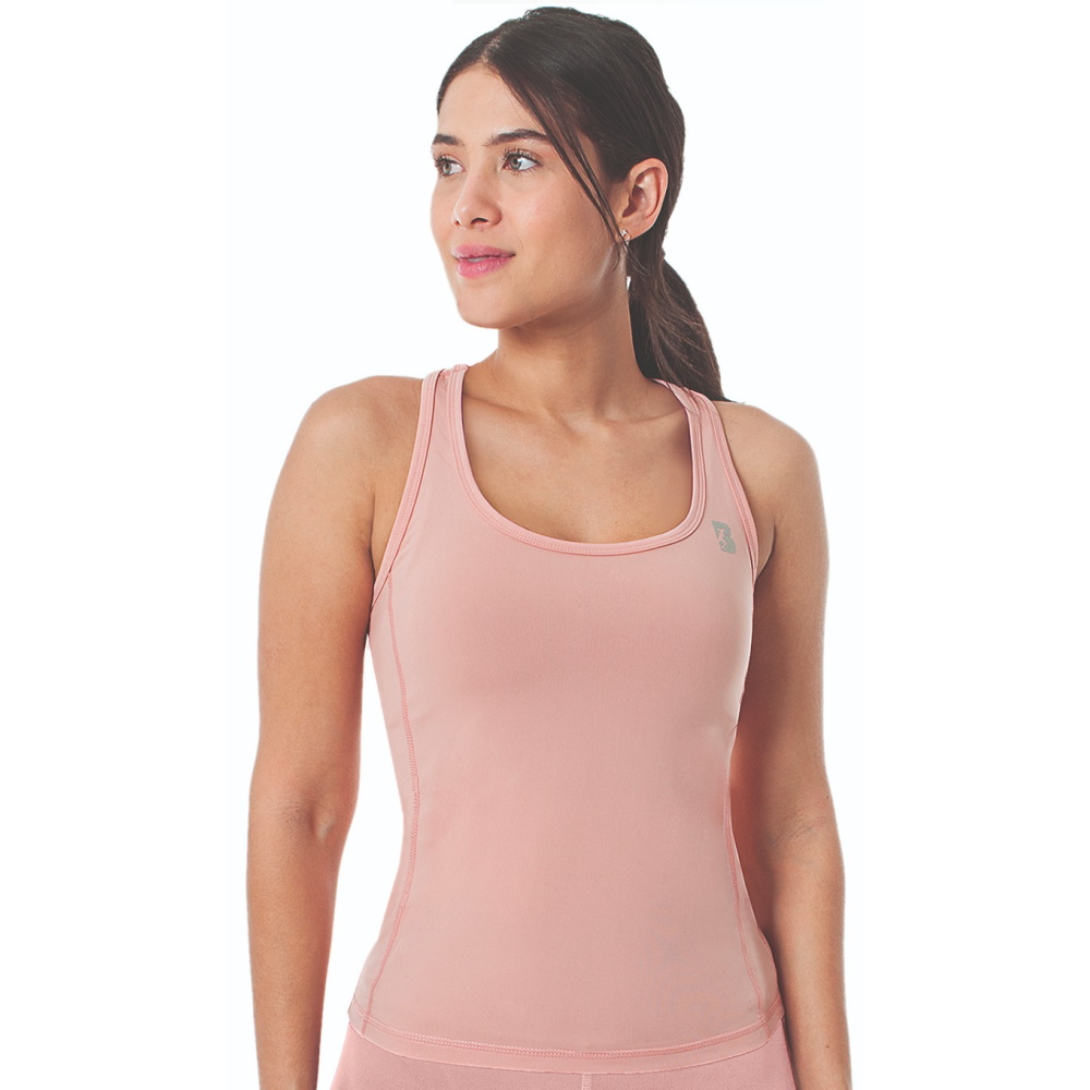 Foto 2 pulgar | Tank Top Black Secret Sport Rosa para Mujer