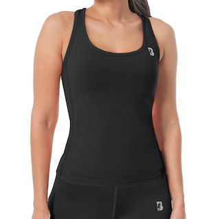 Foto 1 | Tank Top Black Secret Sport Negro para Mujer