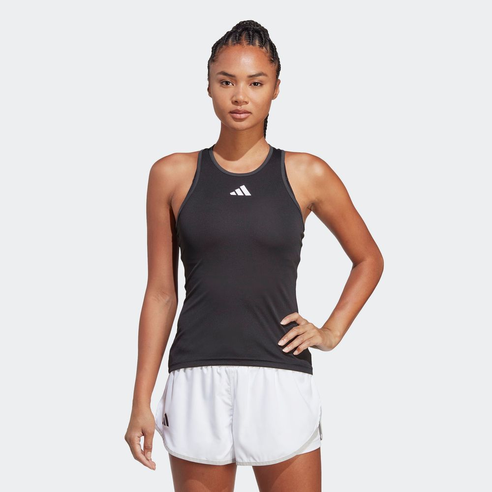 Foto 4 pulgar | Tank Top Adidas Performance Negro para Mujer