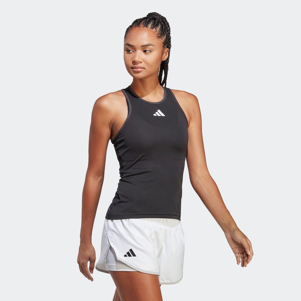 Foto 6 pulgar | Tank Top Adidas Performance Negro para Mujer