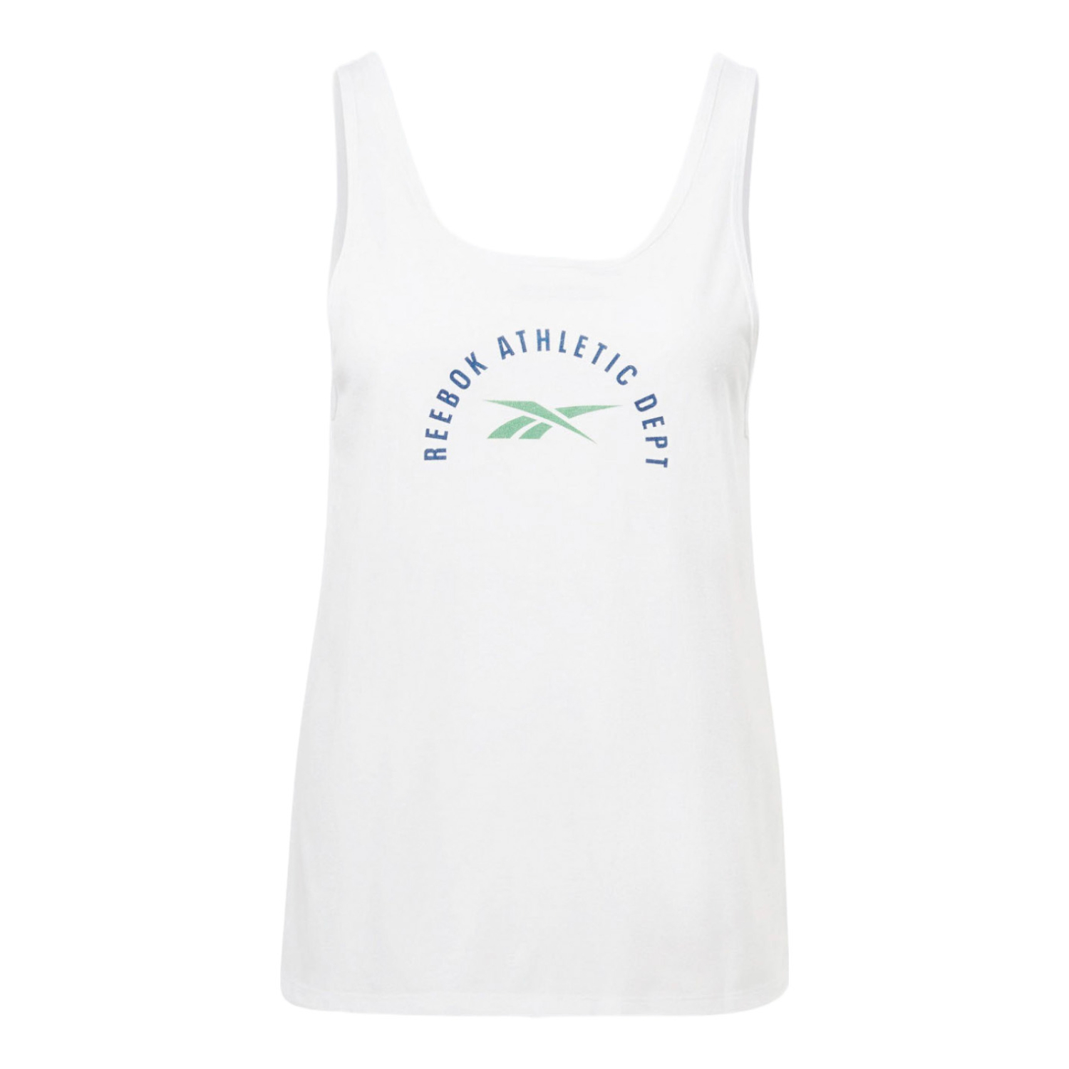 Foto 2 pulgar | Playera Reebok para Mujer Blanca Estampada