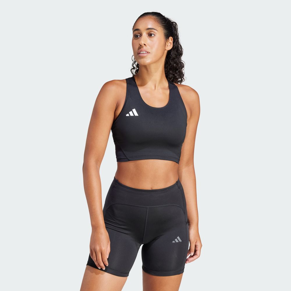 Foto 4 | Top Adidas Aeroready Negra para Mujer