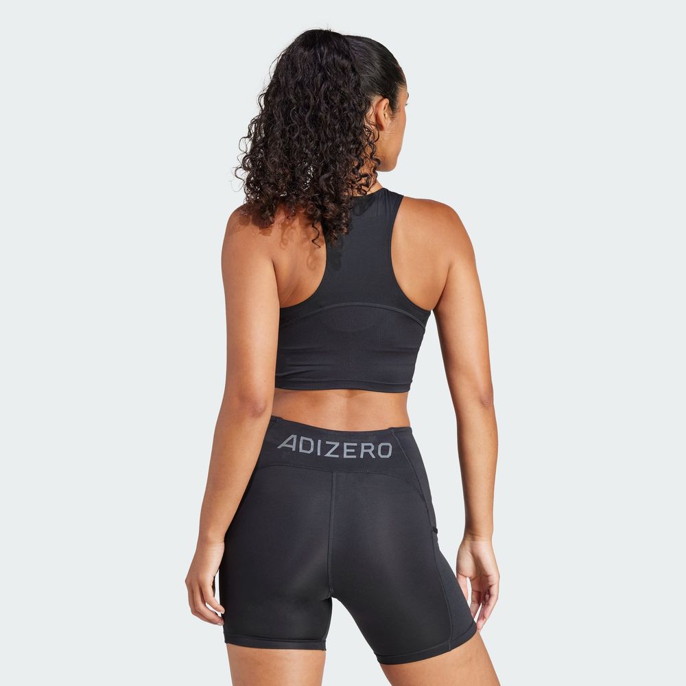 Foto 5 | Top Adidas Aeroready Negra para Mujer