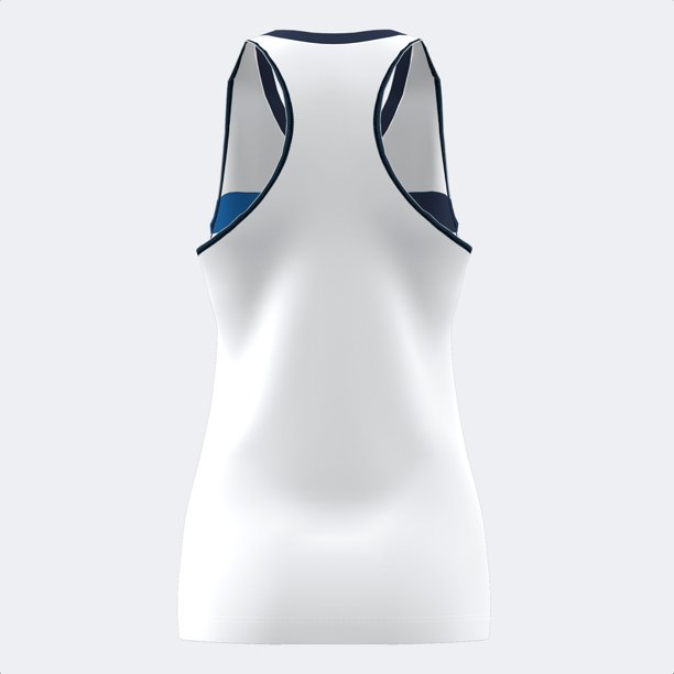 Foto 4 pulgar | Camiseta Joma Para Padel 901862207 Sin Mangas Court Blanco Dama Xs