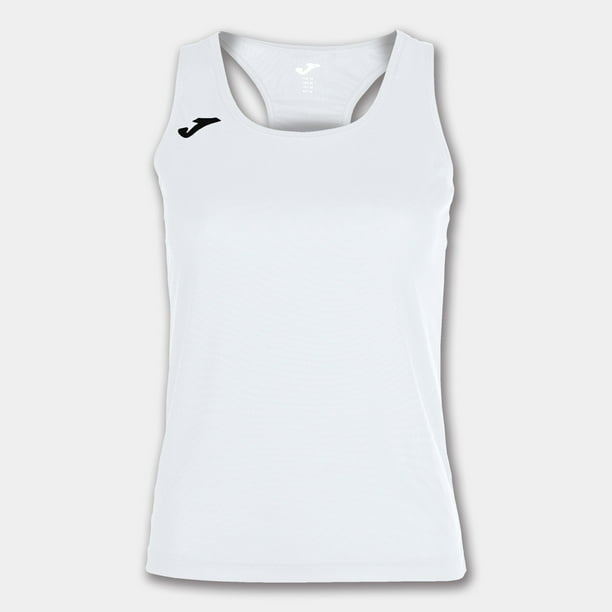 Foto 2 pulgar | Camiseta Joma Para Padel 900703200 Siena Ii Blanco Dama L