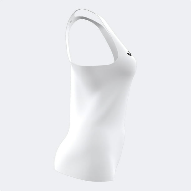 Foto 3 pulgar | Camiseta Joma Para Padel 900703200 Siena Ii Blanco Dama L