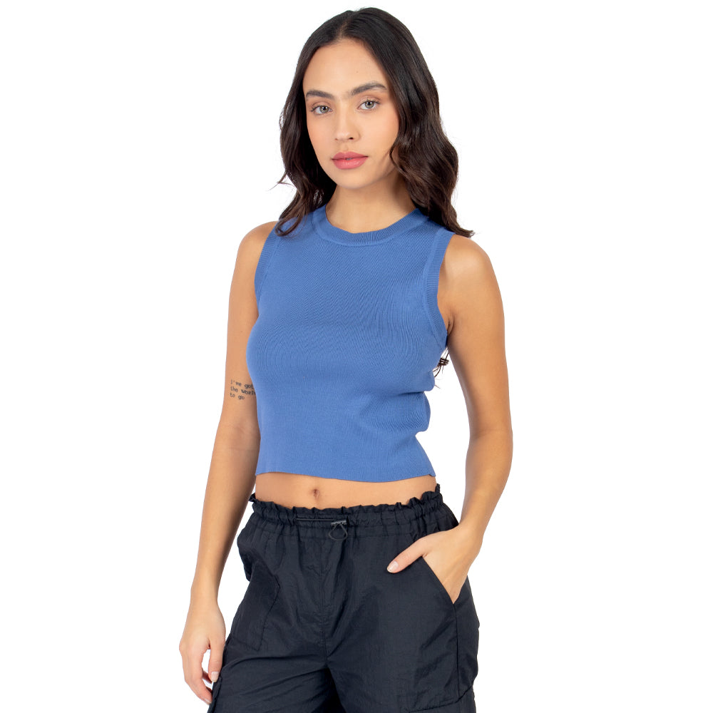 Top Para Mujer Quarry Tejido Básico
