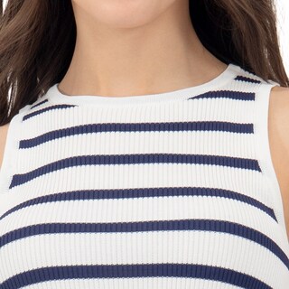 Foto 4 | Playera Para Mujer Quarry Cropped De Punto Sin Mangas