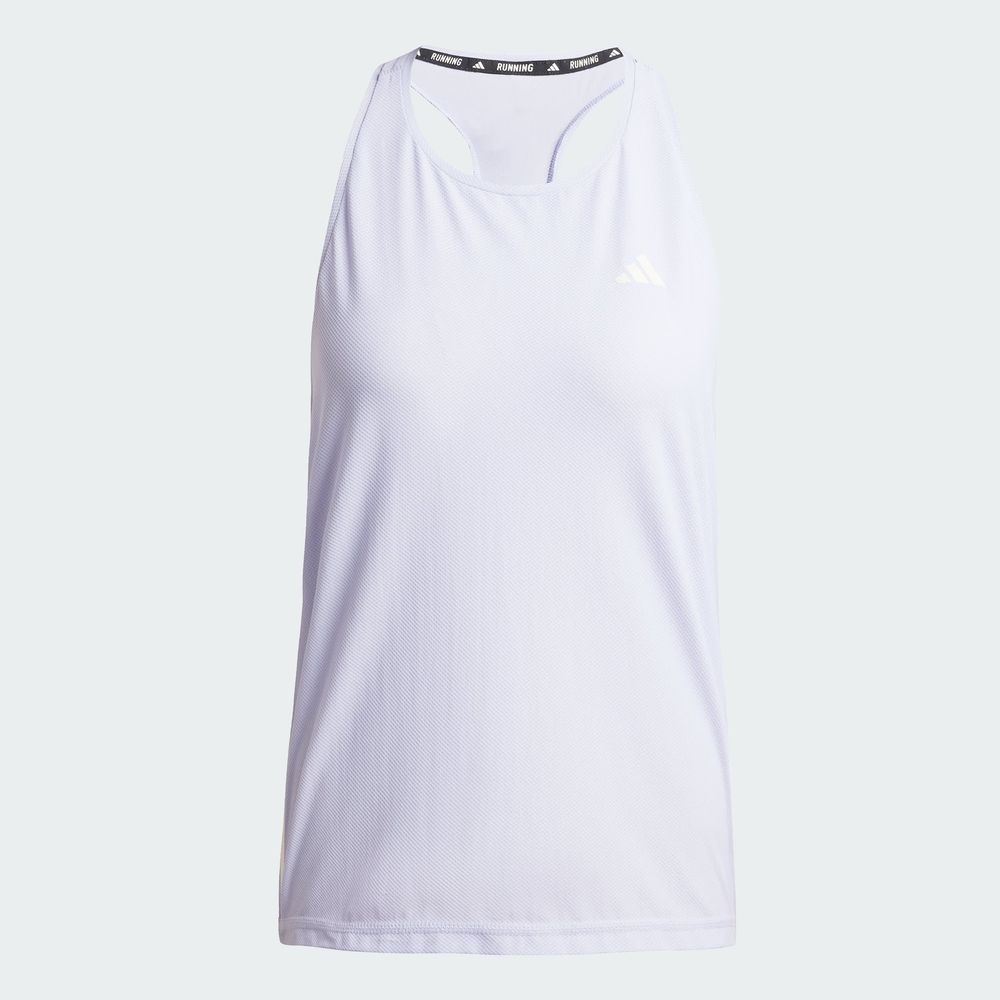 Foto 4 pulgar | Playera sin Mangas Own The Run Adidas Violeta para Mujer