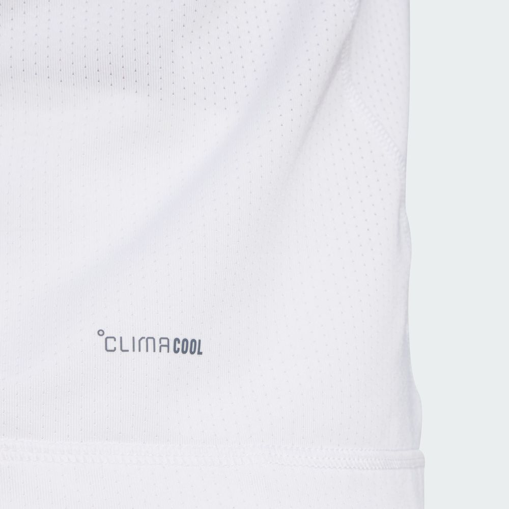 Foto 7 | Playera sin Mangas Club Tennis Climacool Cuello en V Adidas Blanco para Mujer