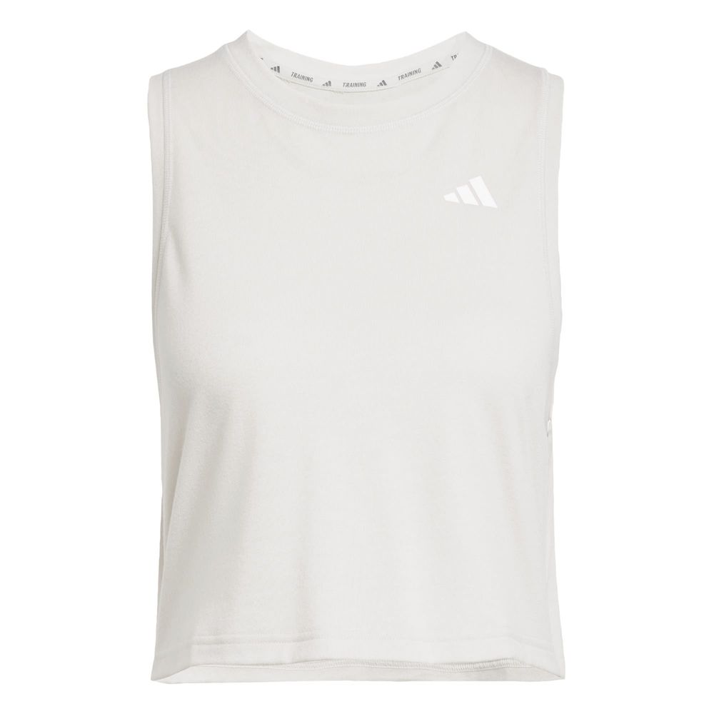 Foto 2 pulgar | Playera BVD Train Essentials Boxy Workout Adidas Gris para Mujer