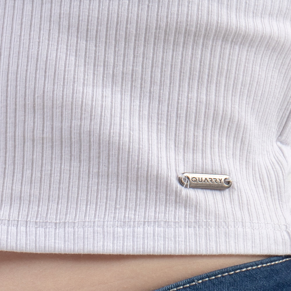 Foto 4 | Top Confort De Punto Para Mujer Quarry Color Blanco