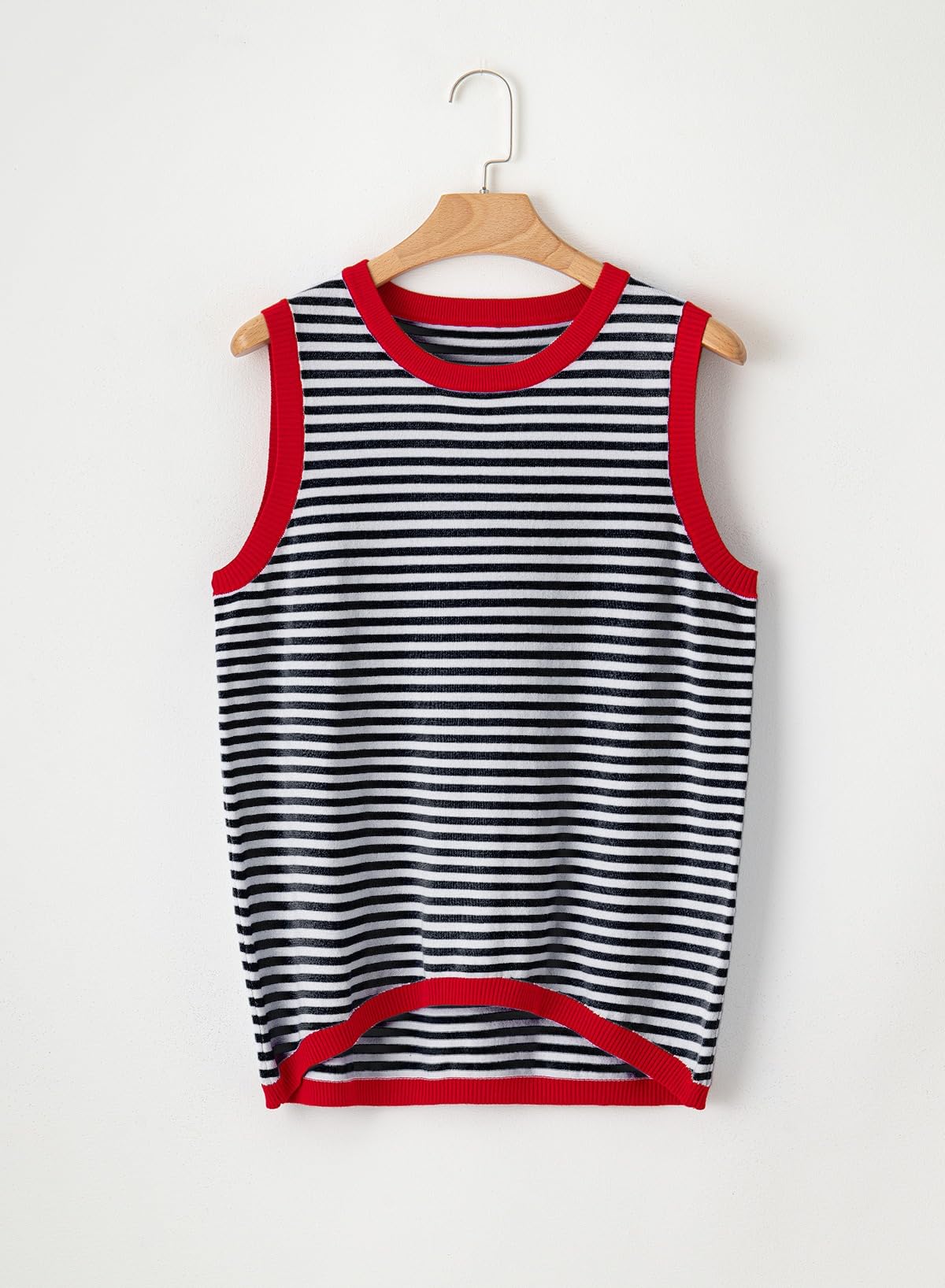 Foto 5 pulgar | Camiseta Sin Mangas Dokotoo Casual De Cuello Alto De Verano Para Mujer Negra - Venta Internacional.