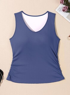 Foto 6 | Camiseta Sin Mangas Dokotoo Summer Sin Mangas Con Sujetador Incorporado - Venta Internacional.