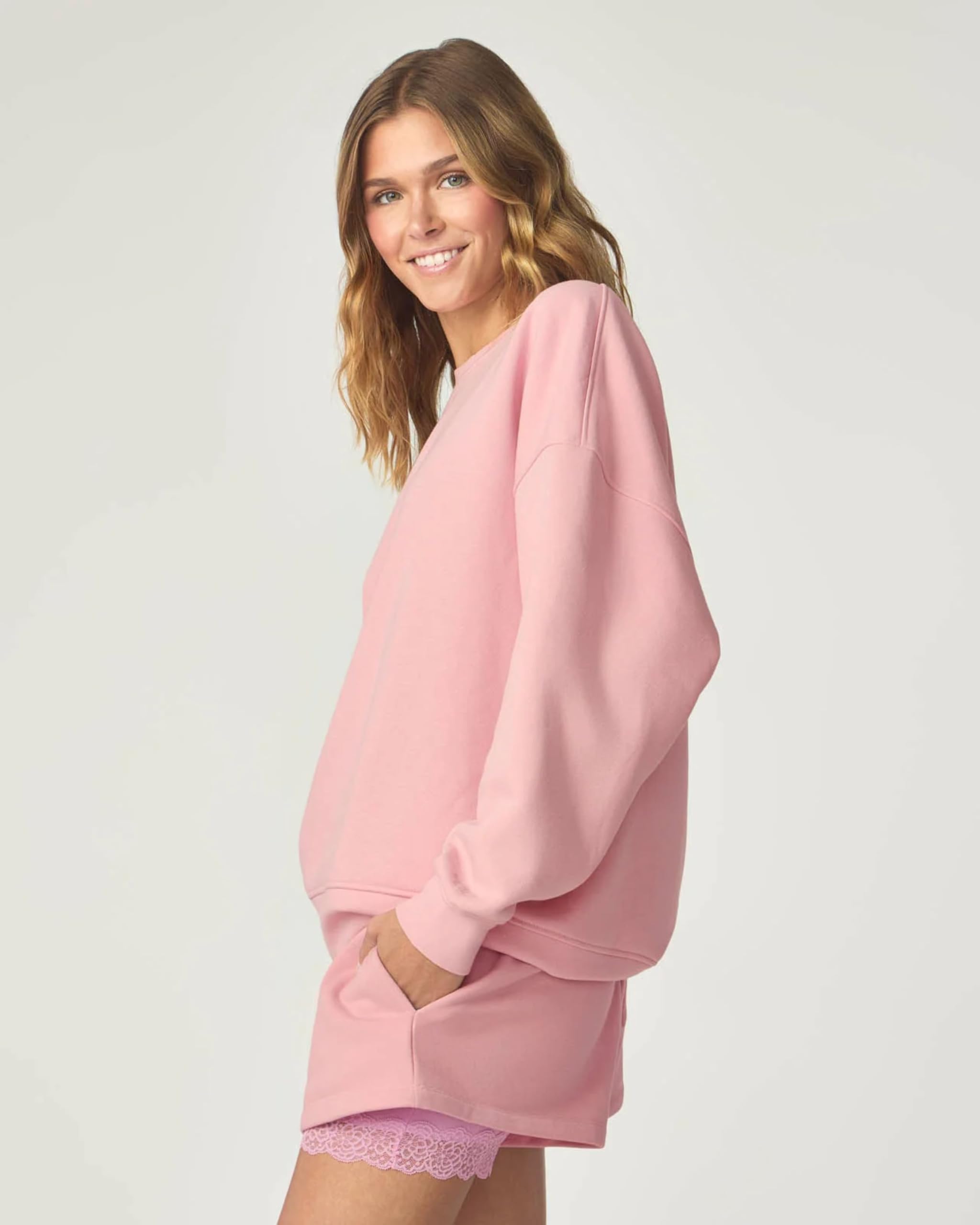 Foto 3 | Sudadera Florence By Mills Cozy Crush Oversized Para Mujer - Venta Internacional.