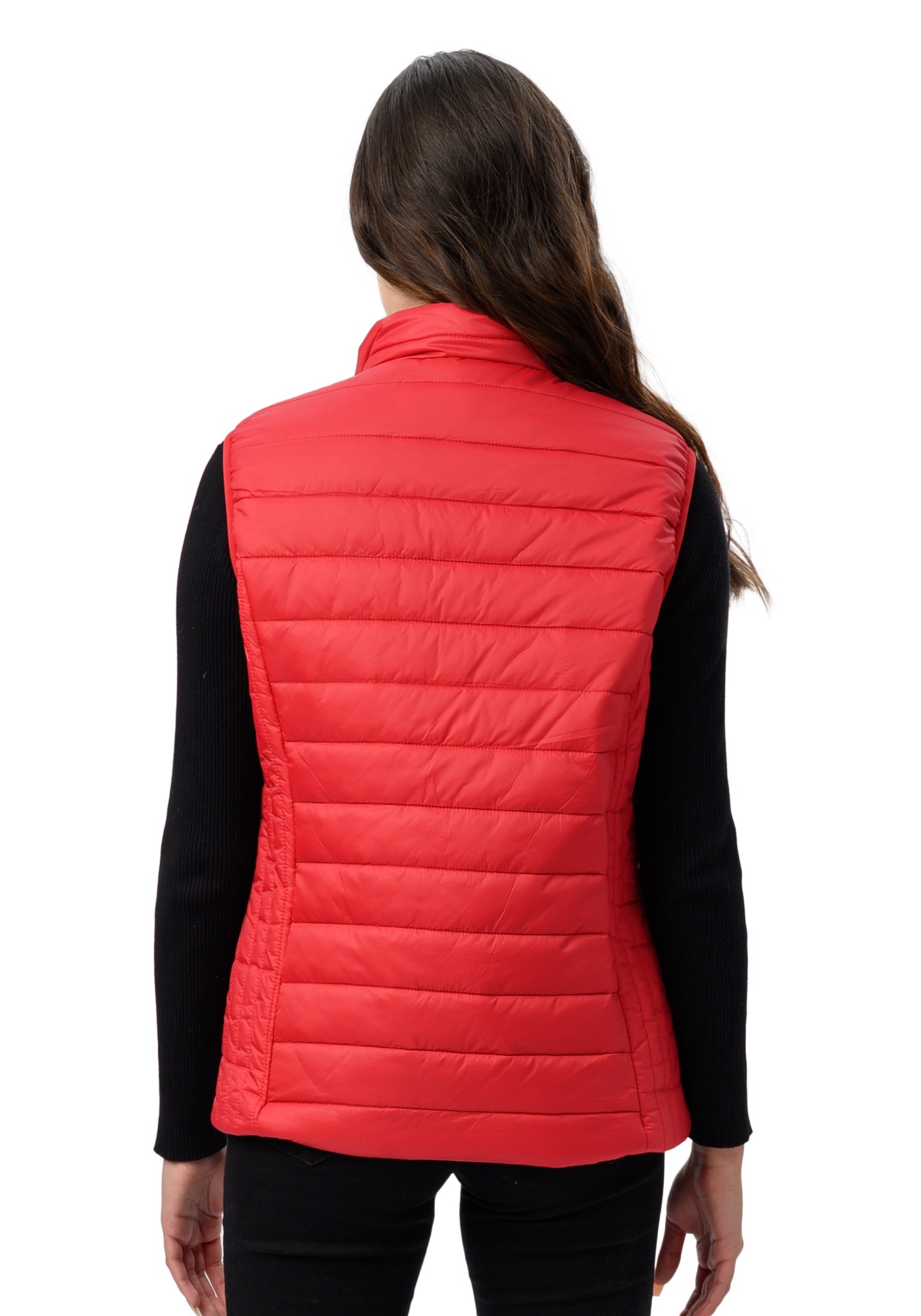 Foto 2 | Chaleco Capitonada para Mujer Corte Slim Refinery Republic color Rojo