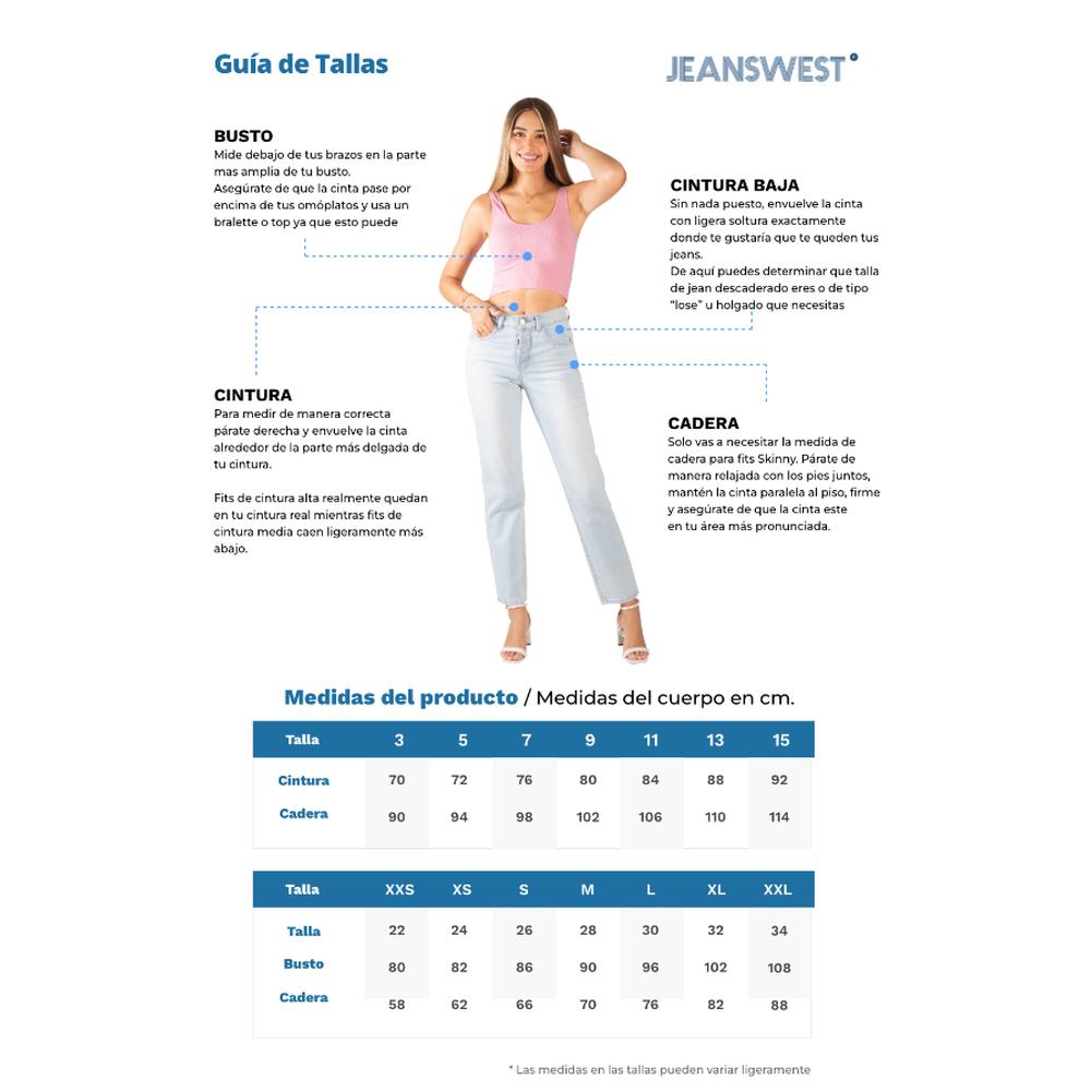 Foto 4 pulgar | Chaleco Jeanswest Azul para Mujer